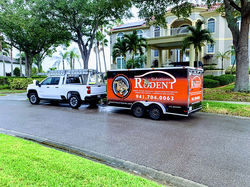 Rodent Solutions Vehicle - Contact us for pest control services